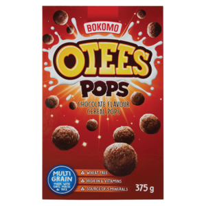 OTEES Pops Chocolate Flavoured Cereal Pops 375g