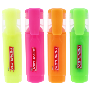 Penflex Higlo Highlighters 4 Pack