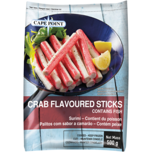 Cape Point Frozen Crab Flavoured Sticks 500g