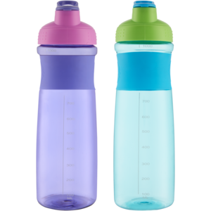 Plastic Funky Water Bottle 1L (Colour May Vary)