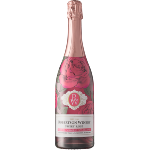 Robertson Winery Non-Alcoholic Sweet Sparkling Rosé Wine Bottle 750ml
