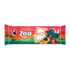 Bakers Zoo Vanilla Flavoured Iced Biscuits 150g