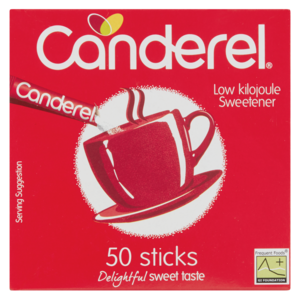 Canderel Low Kilojoule Sweetener Sticks 50 Pack