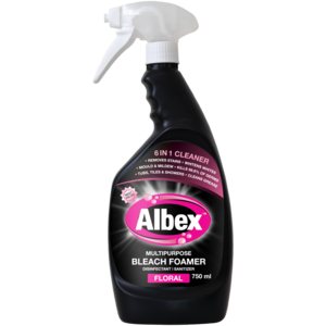 Albex Floral Multipurpose Bleach Foamer Spray 750ml