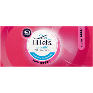 Lil-Lets Smartfit Super Tampons 32 Pack
