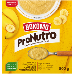 ProNutro Wheat & Gluten Free Banana Flavoured Protein Cereal 500g