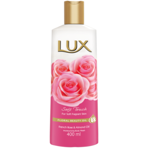 Lux Soft Touch Moisturizing Body Wash 400ml