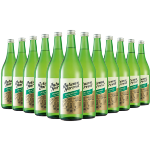 Autumn Harvest Crackling Crisp Perlé Sparkling White Wine Bottles 12 x 1L
