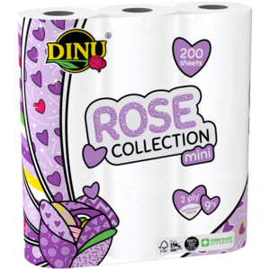 Dinu Décor Collection 2 Ply Bathroom Tissues 9 Pack