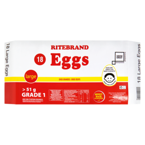 Ritebrand Large Eggs 18 Pack