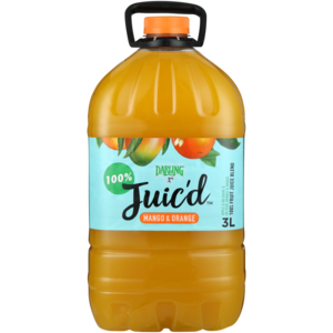 Darling Juic'd Mango & Orange Fruit Juice 3L