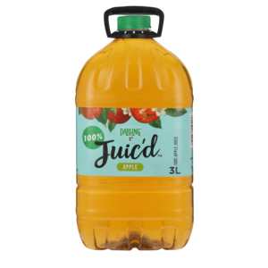 Darling Juic'd Apple Flavoured Fruit Juice 3L