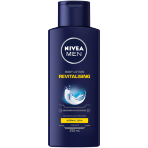 NIVEA MEN Revitalising Body Lotion Bottle 250ml