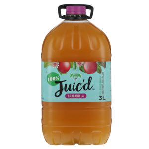 Darling Juic'd Granadilla Flavoured 100% Fruit Juice 3L