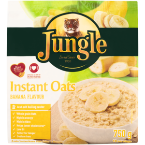 Jungle Oats Instant Banana Flavoured Porridge 750g