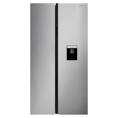 Defy 555L Side By Side Metallic Fridge DFF447