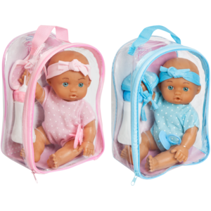 Cuddly Baby Doll In Bag 24cm