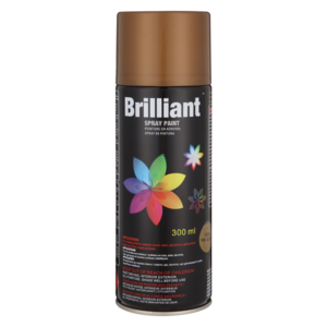 Brilliant Gold Spray Paint Can 300ml