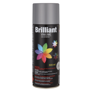 Brilliant Silver Spray Paint Can 300ml