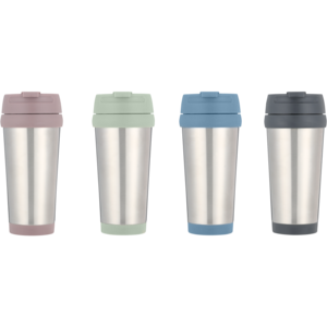 Botanical Stainless Steel Travel Mug 450ml (Colour May Vary)