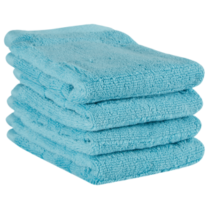 Essentials Face Cloth 4 Pack (Colour May Vary)