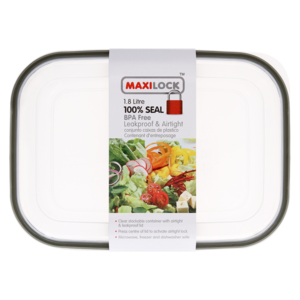 Maxilock Rectangular Container 1.8L