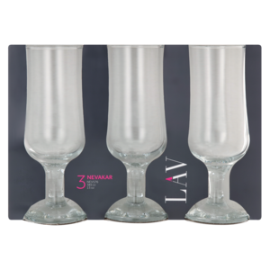LAV Nevakar Stemmed Beer Glass 3 Piece Set