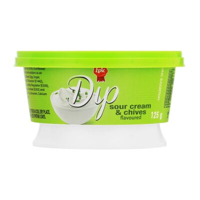 Epic Sour Cream & Chives Dip 125g
