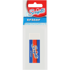 Scripto Large White Eraser
