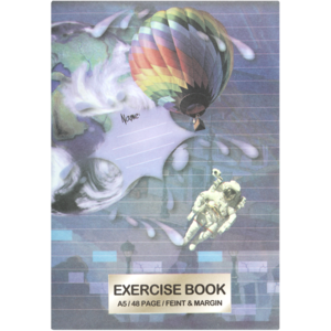 Feint & Margin A5 Exercise Book 48 Page