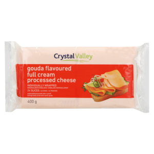 Crystal Valley Gouda Flavoured Processed Cheese 400g