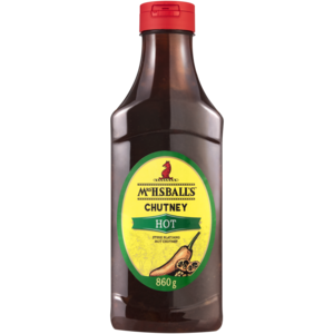 Mrs H.S. Ball's Chutney Hot Chutney Bottle 860g