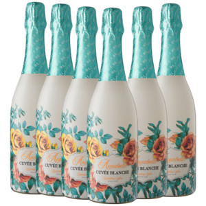 Annabelle Cuvée Blanche Sparkling Wine Bottle 6 x 750ml