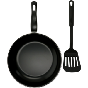 Fry Pan Set With Spatula