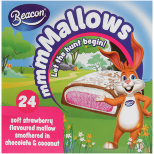 Beacon Strawberry Whippy mmmMallows 24 Pack