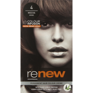 Renew Mocha Brown 4 Permanent Hair Colour Créme 50ml