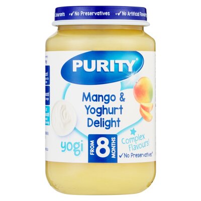 Purity Jar Yoghurt & Mango 200ml from 8 Months