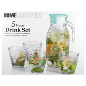 Home Discovery Ring Drink 5 Piece Set