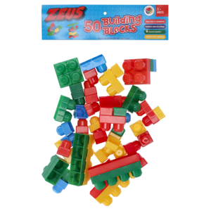 Zeus Building Blocks 50 Piece