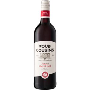 Four Cousins Natural Sweet Red Wine Bottle 750ml
