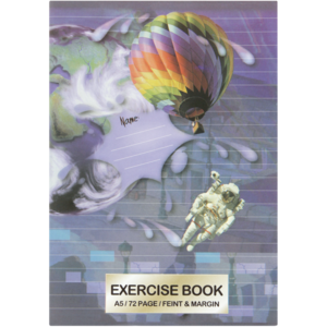 Scholar A5 Feint and Margin College Exercise Book 72 Page