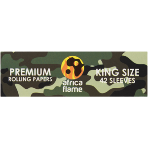 Africa Flame King Size Premium Rolling Papers 42 Pack