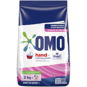 OMO Hand Washing Powder With Comfort Freshness 2kg