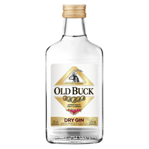 Old Buck Dry Gin Bottle 200ml