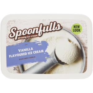 Spoonfuls Vanilla Ice Cream 2L