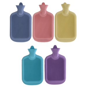 Rubber Hot Water Bottle 2L (Colour May Vary)