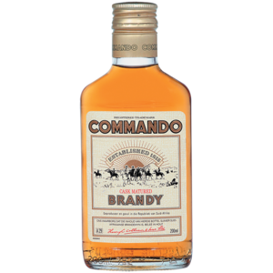 Commando Brandy Bottle 200ml