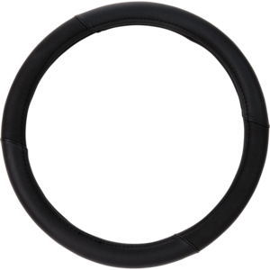Q Premium Medium Black Air Steering Wheel Cover