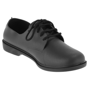 Black Lace Up Boys School Shoes Size 2