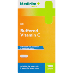 Medirite Buffered Vitamin C 100 Capsules
